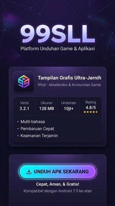 Tampilan halaman APK 99sll