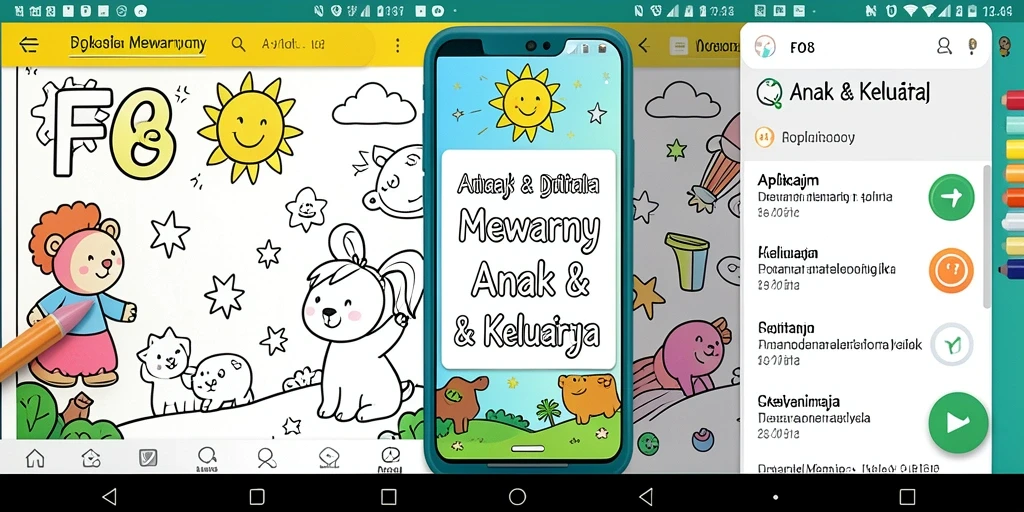 Antarmuka user-friendly FO8 untuk mewarnai digital.